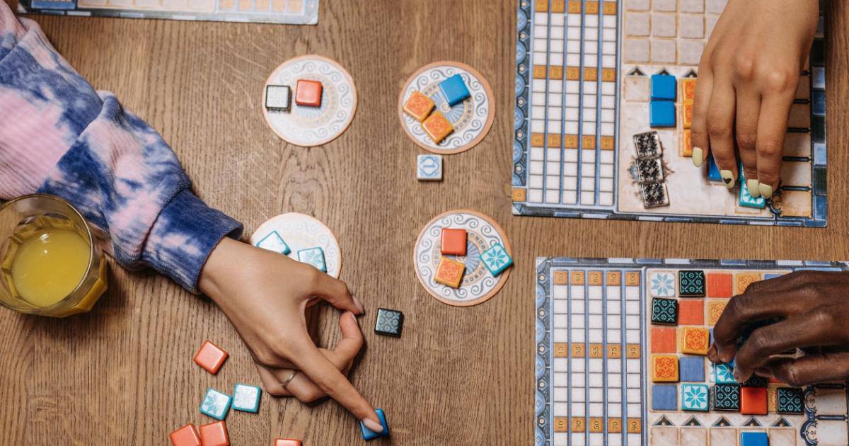 A strategy-based board game for adults as math teacher gift